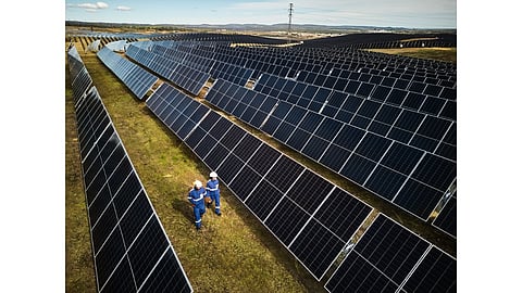 Solar power plant