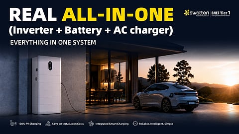Swatten's latest integrated residential ESS at Intersolar.