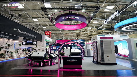 Solinteg's showcase at Intersolar.