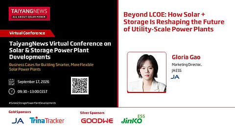 TaiyangNews Virtual Conference on Solar & Storage Power Plant Developments