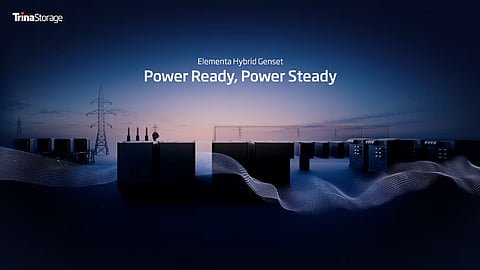 Trina Storage's latest hybrid genset.