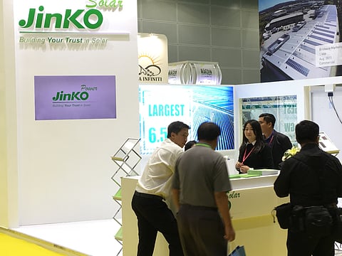 To achieve the 23.95% cell efficiency record, JinkoSolar used an advanced grid design and a new type of screen-printing paste to reduce series resistance and the metal/silicon interface compound probability, among others. (Photo Credit: JinkoSolar Holding Co., Ltd.)