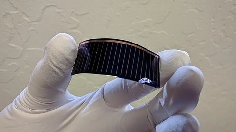 Alta Devices says the 29.1% power conversion efficiency reached for its GaAs cell is the 13th time it has achieved a solar cell or module efficiency world record. (Photo Credit: Alta Devices)