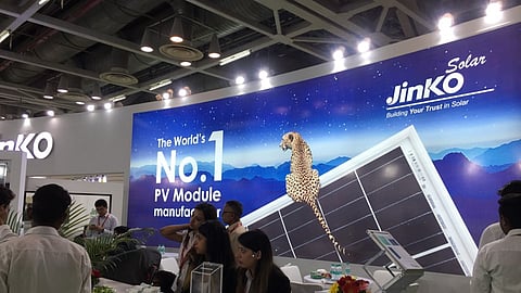 JinkoSolar says the 24.2% cell efficiency will be achieved across its entire product chain because of its N-type wafer selective doping technology and advanced fine-line printing technology. (Photo Credit: TaiyangNews)
