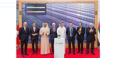 Largest Ground Mount Private Solar Plant In UAE