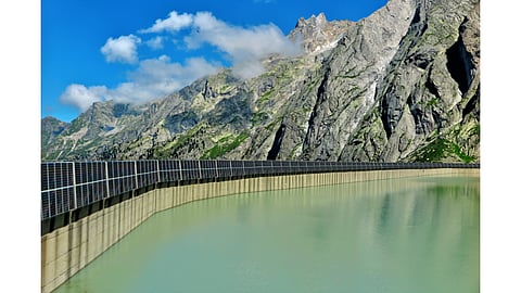 Swiss Municipal Electric Utility Planning Alpine Solar Plant