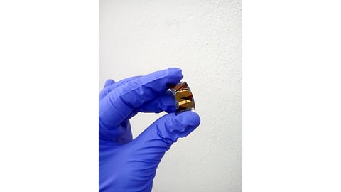 As per the team, their research shows great potential for integration of ultra-thin and ultra-light devices in electronic components for interiors. (Photo Credit: Tor Vergata University of Rome)