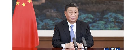 Soon after pledging to go carbon neutral by 2060, China has committed to achieving over 1,200 GW of installed solar and wind power capacity by 2030, according to an announcement Chinese President Xi Jinping (in the picture) made during the Climate Change Summit. (Photo Credit: Ministry of Foreign Affairs, the People’s Republic of China)