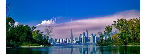 The Canadian Ministry of Small Business, Export Promotion and International Trade has sought to resolve the issue of safeguard tariffs imposed by the US on solar products going to the country from Canada. Pictured is the skyline of Toronto from across the lake in Ontario, Canada. (Photo Credit: www.goodfreephotos.com)