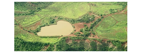 The planned WKEP solar pumped storage hydro project project in Hawaii will operate at a cost that will benefit the members KIUC for decades, said the cooperative’s President and CEO David Bissell while announcing an agreement with AES. Pictured is the Pu‘u Ōpae reservoir that AES says will be rehabilitated with the project coming online. (Photo Credit: The AES Corporation)