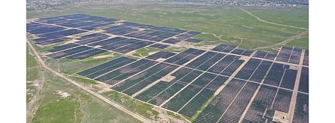 With Total Eren joining HyEnergy project of Province Resources in Western Australia, the proposed installed renewable energy capacity of the facility has been expanded to up to 8 GW. Pictured is a 128 MW solar project of Total Eren in Kazakhstan. (Photo Credit: Total Eren)