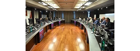 Montenegro cabinet during the 33rd meeting (in the picture), adopted the report on report on the implementation of the National Action Plan for the use of energy from renewable sources until 2020 which confirms the country has overachieved its national target. (Photo Credit: Government of Montenegro)