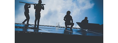 Eying the growing solar and C&I solar+storage market in the US, Israel’s Nofar Energy has picked up the majority stake in multitenant real estate focused solar and storage company Blue Sky Utility. Pictured is (Illustrative Photo; Photo Credit: lalanta71/Shutterstock.com)