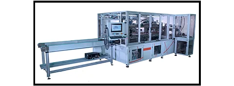 Mondragon Assembly claims its new automatic bussing machine is capable of working for over 8 hours, producing 120 modules an hour and can interconnect an unlimited number of ribbons and wires. (Photo Credit: Mondragon Assembly)