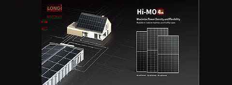 Launching its new 66C type Hi-MO 4 monofacial PV module (Hi-MO 4m) for the global distributed generation market, LONGi has re-focused on the specific demands of the DG market (source: LONGi).