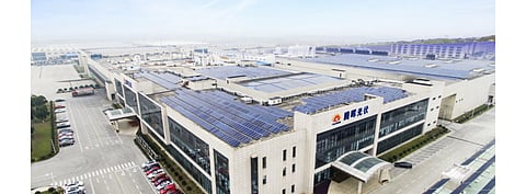 In January 2021, Talesun Solar started production of a PV module line in Shandong, China. Now the Chinese company plans to add another 5 GW solar cell and 5 GW module production capacity in Jiangsu province. (Photo Credit: Talesun Solar Co., Ltd.)