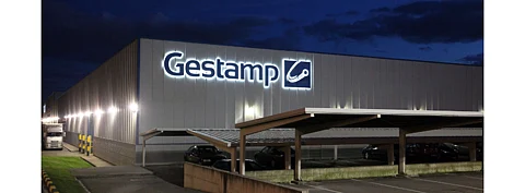 Gestamp hopes to lower emissions and electricity costs with help from Naturgy supplying it solar and wind power. Gestamp says this makes it the 1st company in the car sector of Spain to operate with 100% renewables. Pictured is Gestamp Navarra, one of its Spanish production plants. (Photo Credit: Gestamp)