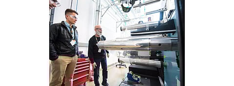 BlueDot Photonics is focused on improving solar PV technology with the help of perovskites and has raised $1 million from a number investors led by VoLo Earth Ventures. (Photo Credit: BlueDot Photonics, Inc.)