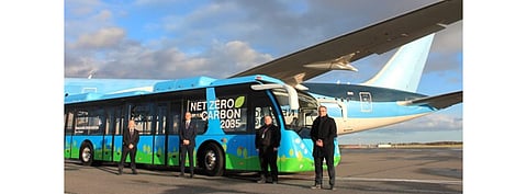 The proposed 16 MW solar farm is part of Newcastle International Airport is part of the airport’s aim to become a net zero business by 2035. (Photo Credit: Newcastle International Airport)