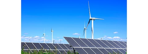 Under the Biden administration, both solar and wind are likely to witness record growth in the next decade, especially offshore wind, but BloombergNEF analysts believe more needs to be done to expand renewable energy if the country wants to decarbonize its grid by 2035. (Photo Credit: zhengzaishuru/shutterstock.com)