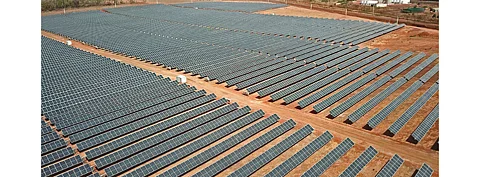 The partners of 30 MW solar and 15.4 MWh storage facility (in the picture) for Fekola Gold Mine at Mali believe this project can pave the way for more sustainable power generation in the mining industry in West Africa. (Photo Credit: B2Gold)
