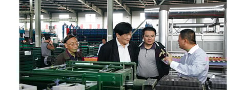 Pictured is a dated photo of Hengdian Group DMEGC’s manufacturing facility in China. The company has said it wants to produce 4 GW worth of large sized monocrystalline cells in Hengdian Photovoltaic Park in Dongyang city of Zhejiang province. (Photo Credit: Hengdian Group DMEGC Magnetics Co., Ltd.)