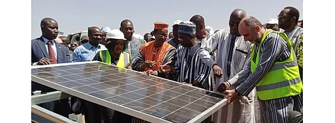 Urbasolar’s 30 MW solar project in Burkina Faso for which EAIF has committed €29 million as sole project financier, is one of the initial green energy projects in the country, with another 280 MW coming online over the next 3 years. (Photo Credit: Emerging Africa Infrastructure Fund)