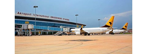 The Gnassingbé Eyadema International Airport wants solar power for its own use and is looking for a company to install 1.825 MW capacity on site. (Photo Credit: Gnassingbé Eyadema International Airport)