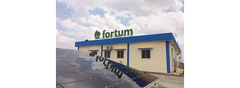 Fortum has divested 500 MW PV capacity in India’s Pavagada (in the picture) and Rajasthan projects to Actis with whom it has also signed an agreement to target further investments in solar power plants in India. (Photo Credit: Fortum)