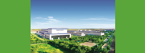 Of the RMB 1.3 billion that TBEA is investing in polysilicon technology transformation, about RMB 470 million will be directed towards its subsidiary Xinte's 30,000-ton polysilicon production line, while RMB 795 million will be towards technological transformation of a 36,000-ton polysilicon production line. Seen in the picture is TBEA’s Northeast Industrial Park in Liaoning. (Photo Credit: TBEA)
