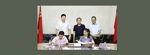As PV EPC and developer Shuifa Singyes Energy and Xiangtan City enter a strategic cooperation agreement for rural photovoltaic power generation projects, Shuifa will be responsible for the construction and operation management of the project, including the site selection, design, construction, and operation of photovoltaic power stations. (Photo Credit: Shuifa Singyes Energy)
