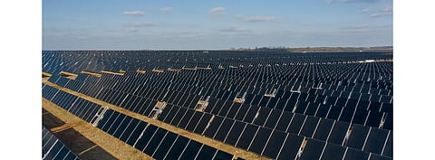 Having acquired the 227 MW AC Muscle Shoals Solar Project (in the picture) from Longroad Energy in July 2020, Ørsted has brought it online. (Photo Credit: Ørsted A/S)