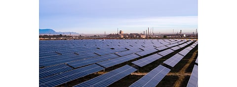 Launched in 2019, the 300 MW DC Bighorn Solar Project in the US is now complete and is expected to be fully ramped up by November 2021. (Photo Credit: Lightsource bp)