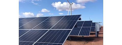 Port Augusta Renewable Energy Park (in the picture) of Iberdrola will come online in July 2022 when it will supply power to BHP’s Olympic Dam copper mine. (Photo Credit: Iberdrola, S.A.)