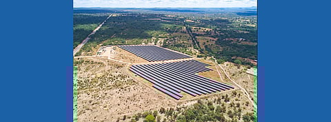 With Solgas connecting its Cross Mabale 5 MW solar plant to grid, the plant becomes the biggest grid connected solar power plant in Zimbabwe and only the third to be connected, according to the company. (Photo Credit: From the LinkedIn post of Kingston GL Kamba, Managing Director of Solgas Energy)