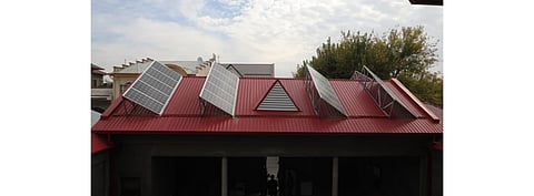 Pictured is the 6 kW rooftop solar system installed by a Tashkent resident Rasulov Rakhimzhon becoming the 1st homeowner to have signed a contract with a local utility in Uzbekistan to sell excess power generated by the installation. (Photo Credit: Ministry of Energy of the Republic of Uzbekistan)