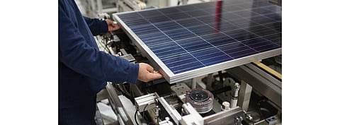 Jindal India Solar, SSE and RNESL will receive a total of INR 44.5 billion from IREDA over the next 5 years to execute their solar manufacturing plans. (Illustrative Photo; Photo Credit: sondem/Shutterstock.com)