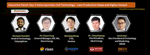 Day 2 of TaiyangNews' digital High Efficiency Solar Technologies Conference on Dec. 15 will end with an Executive Panel discussing the status and outlook for HJT technology. (Photo Credit: TaiyangNews)