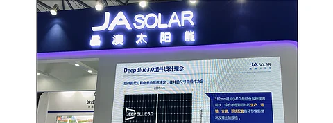 JA Solar’s DeepBlue 3.0 products, which have been contributing towards global goal of carbon neutrality, have exceeded 12 GW in terms of cumulative global shipments, covering 86 countries and regions. (File Photo; Photo Credit: JA Solar)