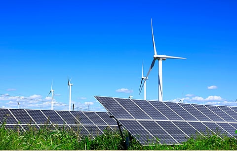 Longyuan Power will be developing 900 MW new energy power generation projects in Xixiu District, which is known for its regional wind and light resources, and also convenient power transmission and grid consumption conditions. (Illustrative Photo; Photo Credit: Zhengzaishuru/ Shutterstock.com)