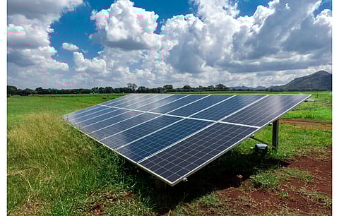 MSEDCL is the implementing agency for MSKVY in Maharashtra. Under this agri-solar feeder scheme, it has launched a tender to source power from 865 MW AC ground mounted solar capacity. (Photo Credit: Yong006/Shutterstock.com)