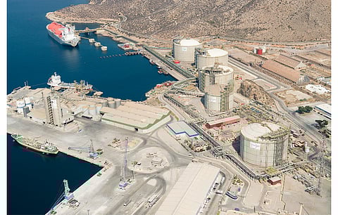 Project partners of HyDeal España, including Enagas of Spain, called the JV the 1st concrete implementation of the HyDeal Ambition announced by 30 European companies in February 2021. Pictured is Enagas’ Cartagena Regasification Plant of Enagas. (Photo Credit: Enagás SA Paseo de los Olmos)