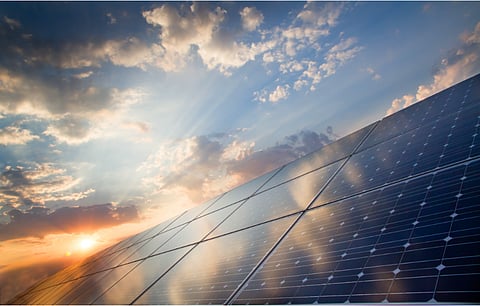 Under Israel’s current policy targets, it aims to increase renewables share to 30% of national electricity mix by 2030, which the Ministry of Environmental Protection wants to be increased to 40% banking on its solar power potential. (Illustrative Photo; Photo Credit: Foxbat/Shutterstock.com)