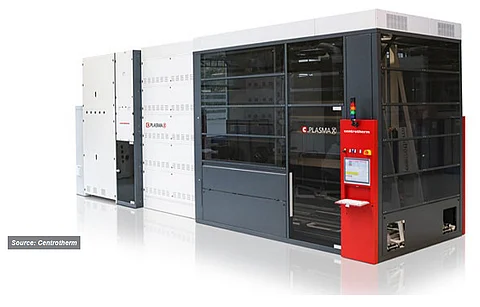 Also taking the PECVD route: Like some Chinese equipment producers, Centrotherm is tweaking its PECVD platform to support TOPCon cell processing (Source: Centrotherm)