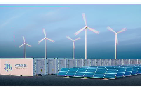 China’s green hydrogen targets are aimed at reducing its carbon emissions by 1 to 2 million tons annually. It will also encourage the nation to accelerate the expansion of solar and wind energy which will be major sources of green hydrogen production. (Illustrative Photo; Photo Credit: petrmalinak/Shutterstock.com)