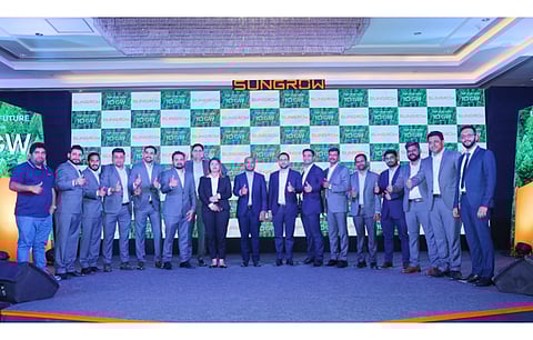 Sungrow held a virtual inauguration ceremony to announce 10 GW annual production capacity in India. (Photo Credit: Sungrow)