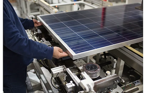 Made with thermoplastic polymers, Netherlands’ Solarge plans to roll out 100,000 lightweight solar panels from its Weert solar fab with 100 MW capacity, after securing required investment from 4 new investors. (Illustrative Photo; Photo Credit: sondem/Shutterstock.com)