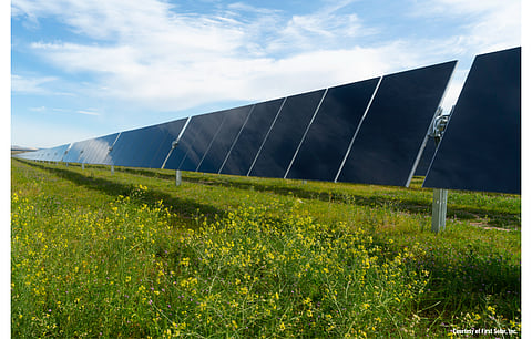 Soon after it announced securing a 750 MW DC order from Origis Energy, and 4 GW DC contract from Silicon Ranch Corporation, First Solar has now revealed another 260 MW DC order from Nevada Gold Mines. (Photo Credit: First Solar, Inc)