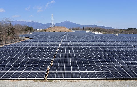 Photo Caption:  Shuangliang Eco-Energy’s 20 GW PV project in Baotou will be built in two phases. The first phase will be of 5 GW and will be completed in two years. (Illustrative Photo; Photo Credit: Tamu1500/Shutterstock.com)