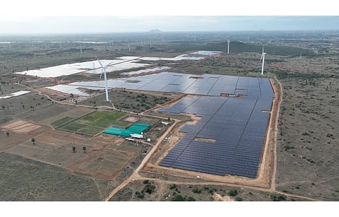 Statkraft’s 1st large scale solar project in India, Nellai Solar Park in India (in the picture) has come up in Ettanakulam village in Manur taluk of Tirunelveli district. (Photo Credit: Statkraft AS)